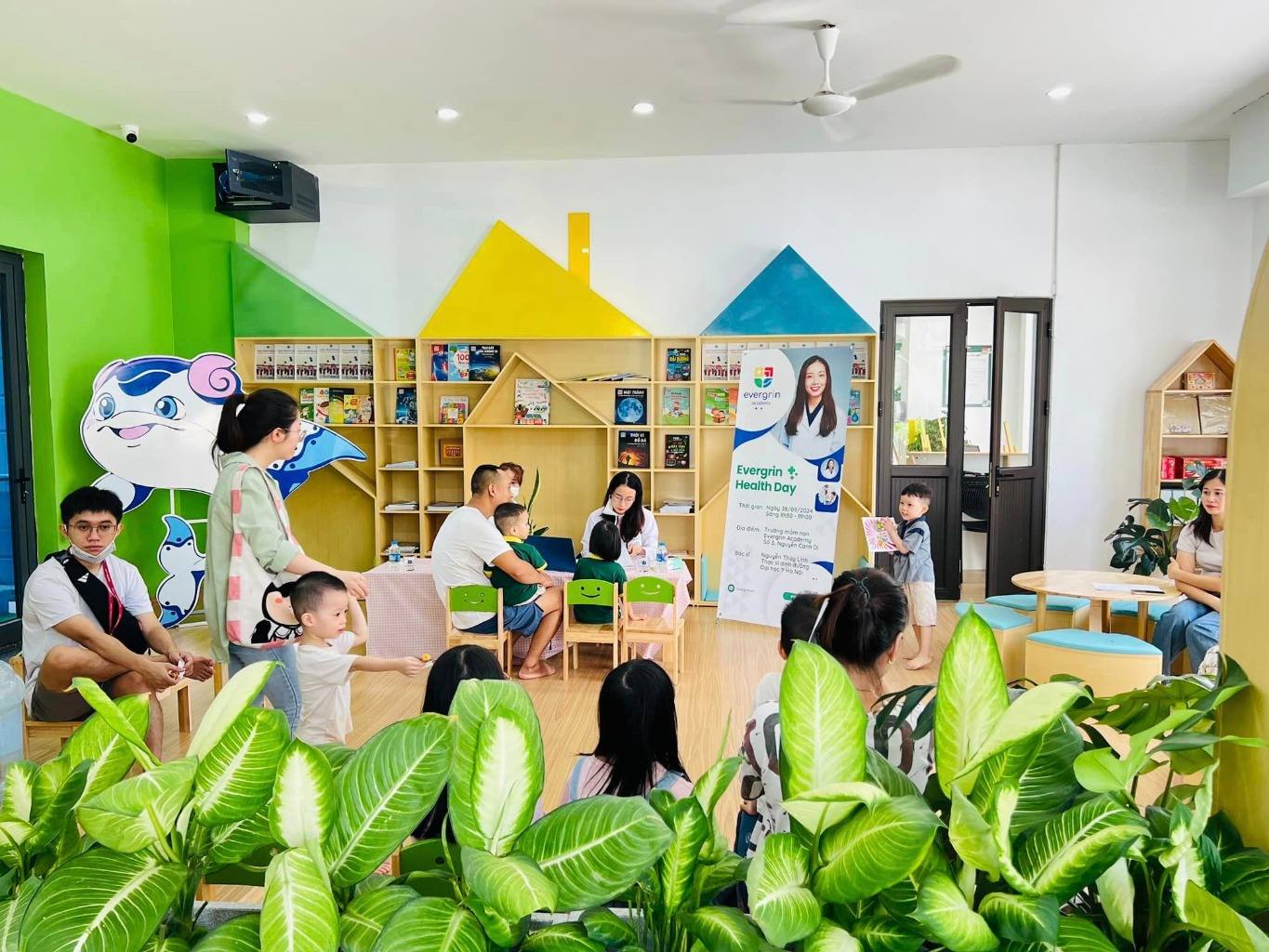 Chế độ dinh dưỡng cho trẻ mầm non tại Evergrin Academy